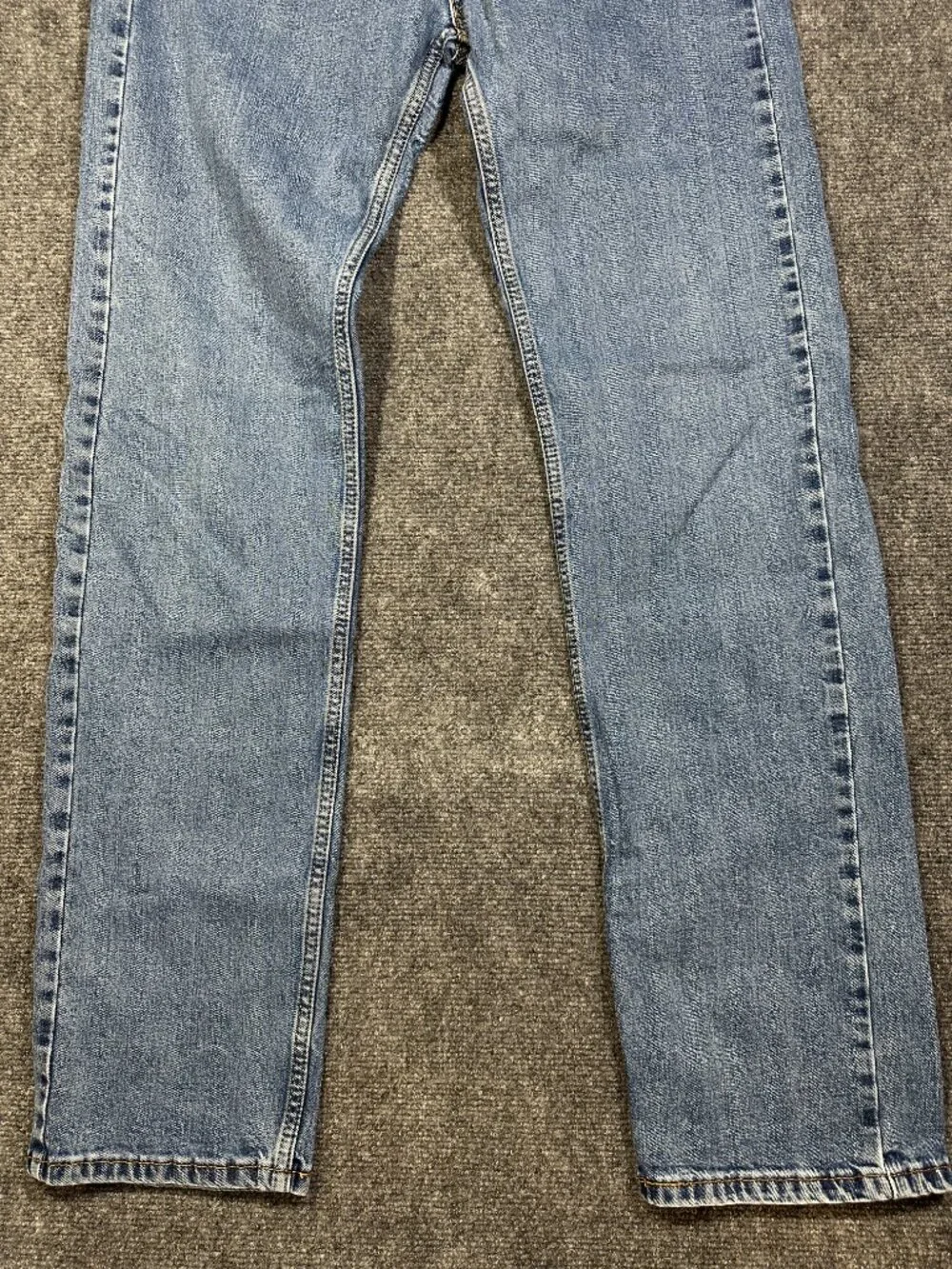 Levis 505 Jeans Mens 34 Medium Wash Cotton Stretch Pockets Straight Leg